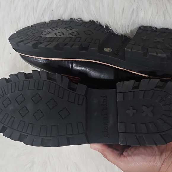 GIANNI BINI Barkley Leather Platform Loafer Size 9 - Picture 5 of 13